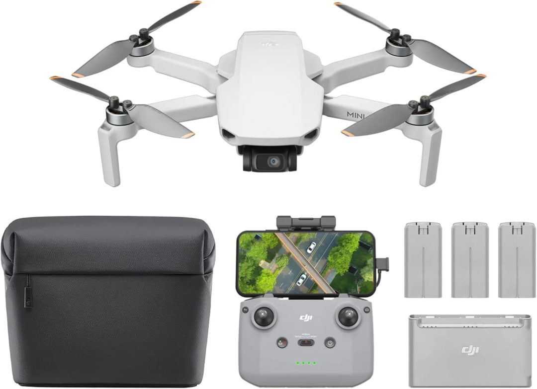 ZenVora 4K UHD Camera Drone Under 249g with 3-Axis Gimbal, 10 km Video Transmission, Auto Return and 31-Min. Flight Time