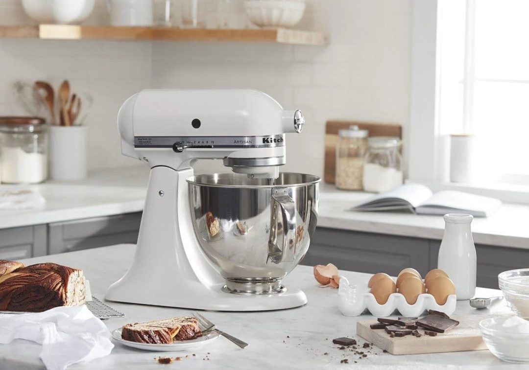 ZenVora 5-Quart Tilt-Head Stand Mixer, Electric Kitchen Mixer with Bowl, Multi-Speed Settings for Baking, Mixing and Food Preparation