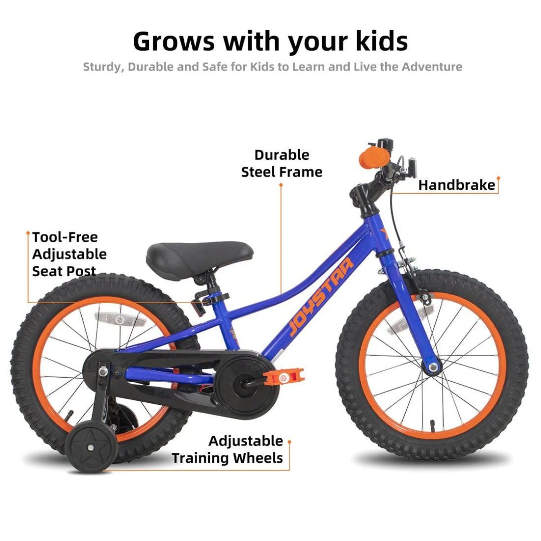 ZenVora 20-Inch Kids Bike with Training Wheels