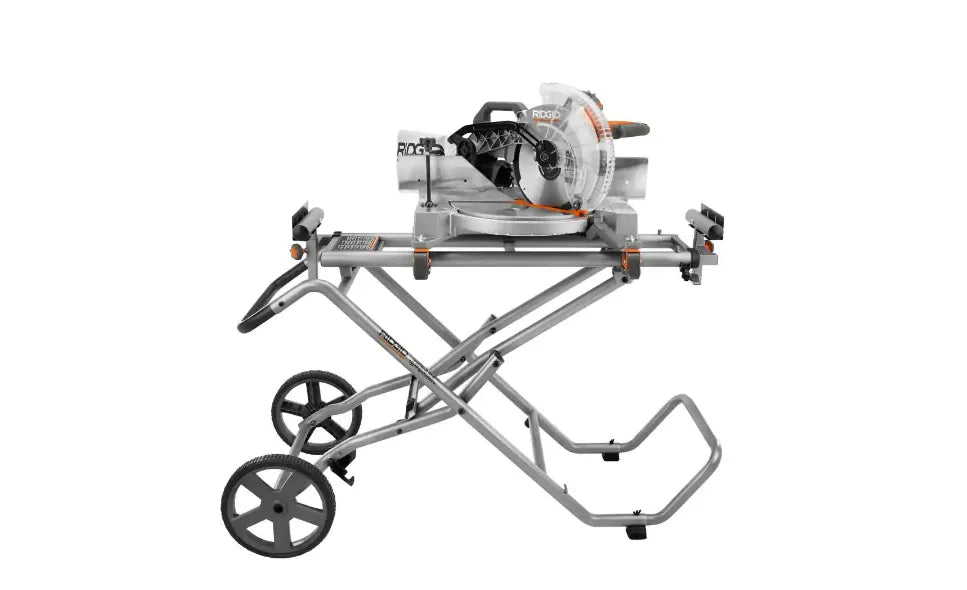 ZenVora AC9946 Universal Mobile Miter Saw Stand with Mounting Braces