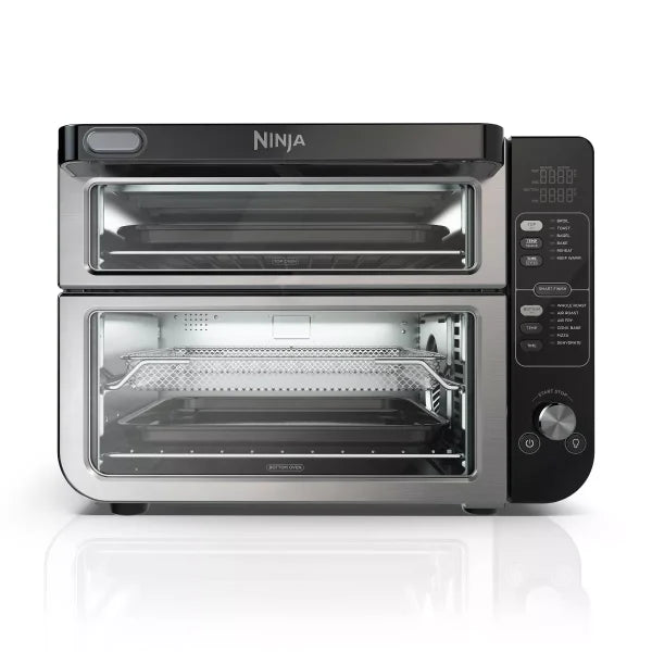 ZenVora Ninja 12-in-1 Double Countertop Oven with FlexDoor, Convection, Air Fry, Smart Finish Technology
