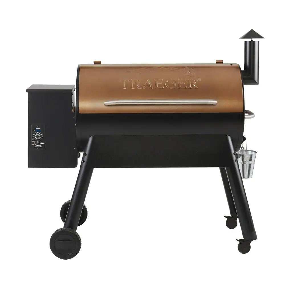 ZenVora 34-Inch Pellet Grill, Bronze