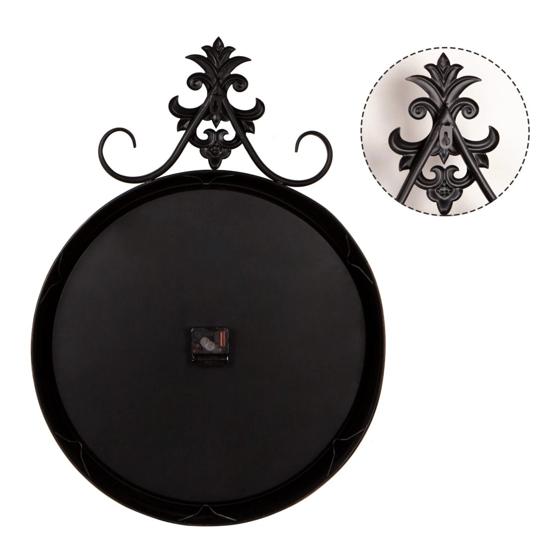 Large Antique Wall Clock, Vintage Decorative Hanging Clock for Living Room, Bedroom and Office