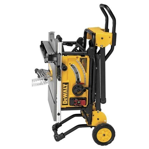 ZenVora 10" 15A Table Saw with Rolling Stand – 32-1/2" Rip Capacity, Portable Jobsite Saw