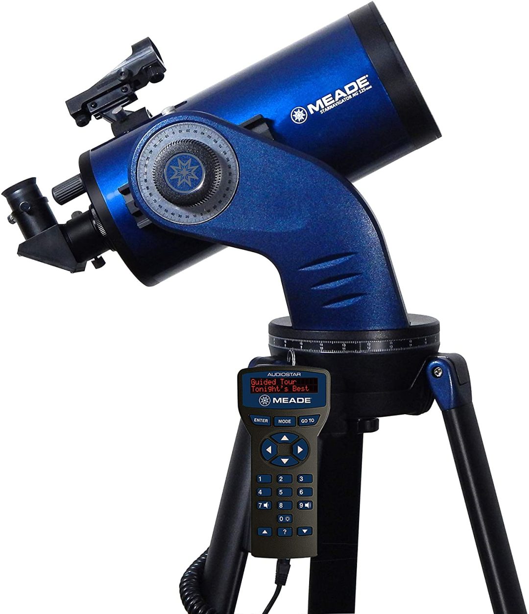 ZenVora 125mm Computerized Telescope, Black
