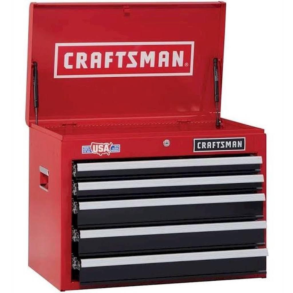 ZenVora 26 Inch Tool Chest - 5840 Cu In Steel Tool Box with Soft Close Drawers and Lock