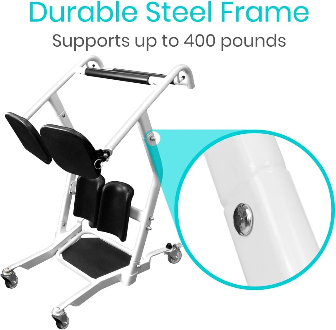 ZenVora Sit-to-Stand Patient Lift, Elderly Transfer Aid