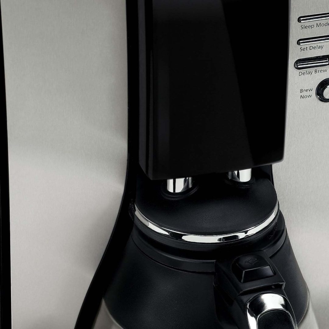 ZenVora 10-Cup Programmable Coffee Maker – Thermal Carafe with Strong Brew Selector