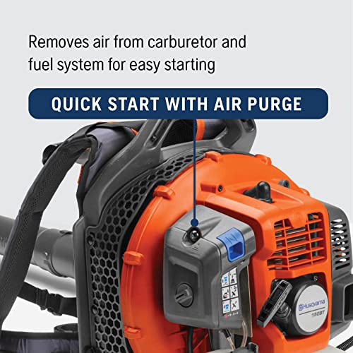 ZenVora 51cc Gas Backpack Leaf Blower, 2.16 HP, 765 CFM, 270 MPH, Ergonomic Design