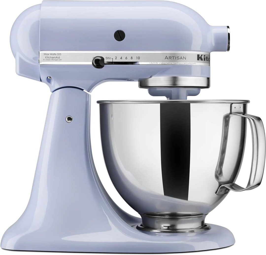 ZenVora 5-Quart Tilt-Head Stand Mixer, Electric Kitchen Mixer with Bowl, Multi-Speed Settings for Baking, Mixing and Food Preparation