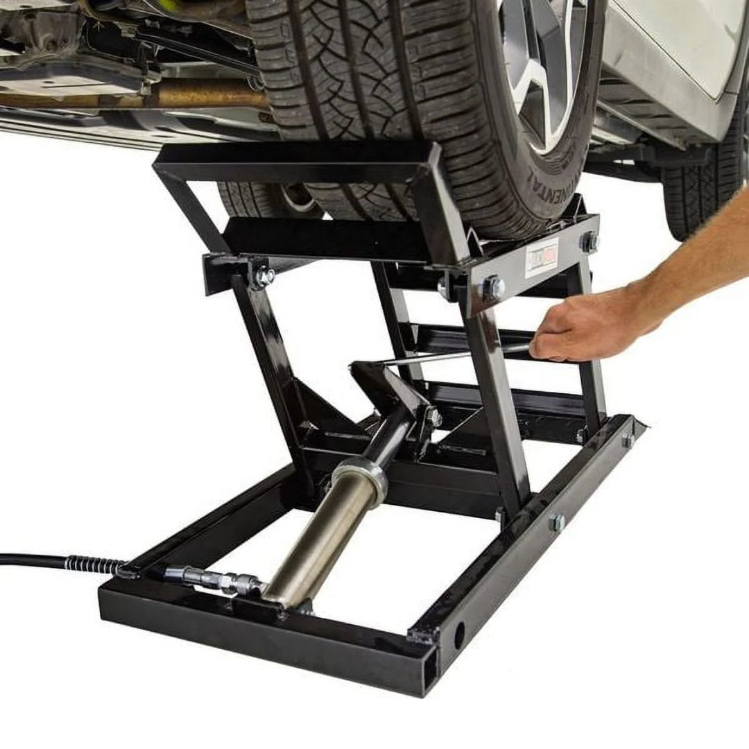 ZenVora Hydraulic Car Lift with Ramp, 3,000 lb. Capacity per Pair