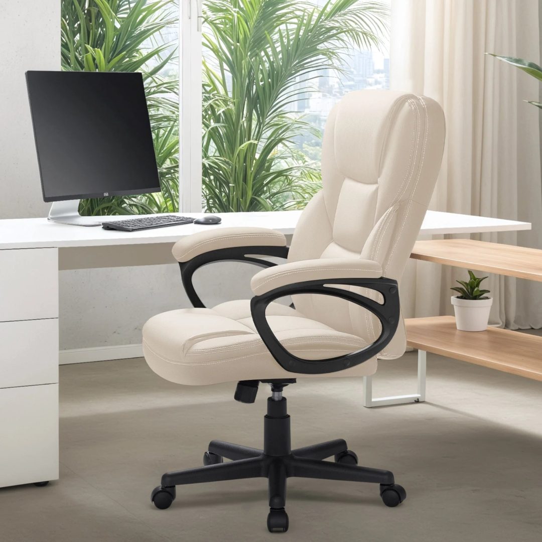 ZenVora High Back Executive Office Chair, Ergonomic Computer Desk Chair for Home and Office