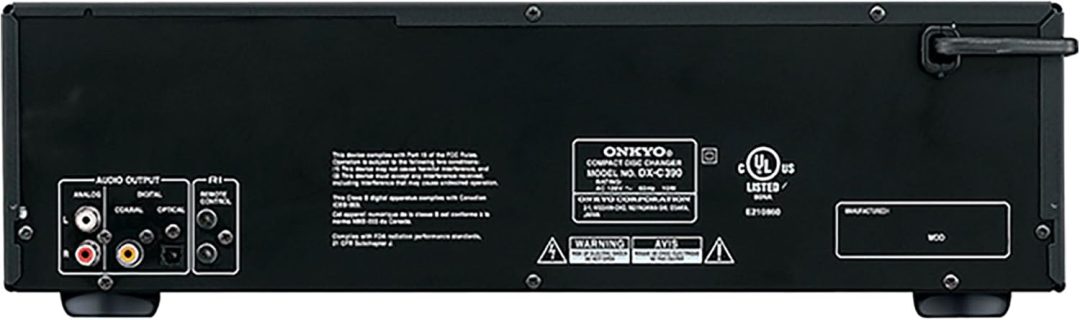 ZenVora 6-Disc CD Changer, Black