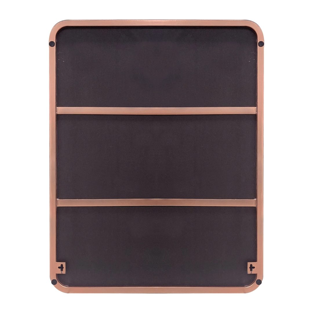 ZenVora Wall Mirror Vanity Mirror, Bathroom Mirror with Rounded Corners, 1 Piece