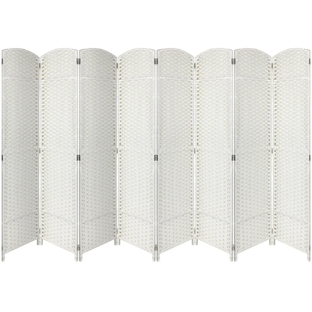 ZenVora Tall Folding Room Divider Screen, Portable Privacy Partition Wall Panel for Bedroom, Living Room and Office