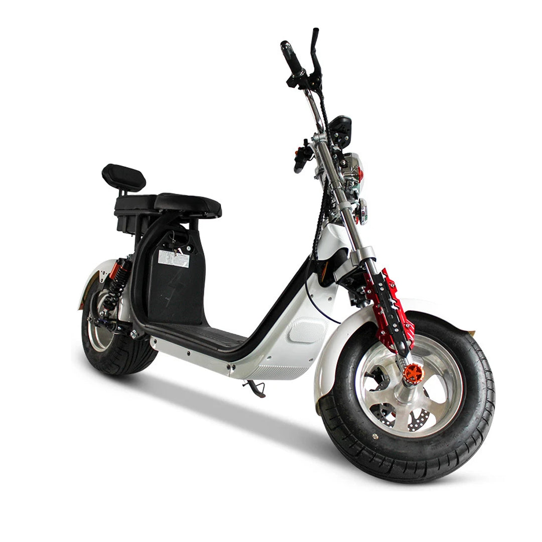 ZenVora 1500W Electric City Scooter, 40Ah Battery, 110 km Range, Road Homologated