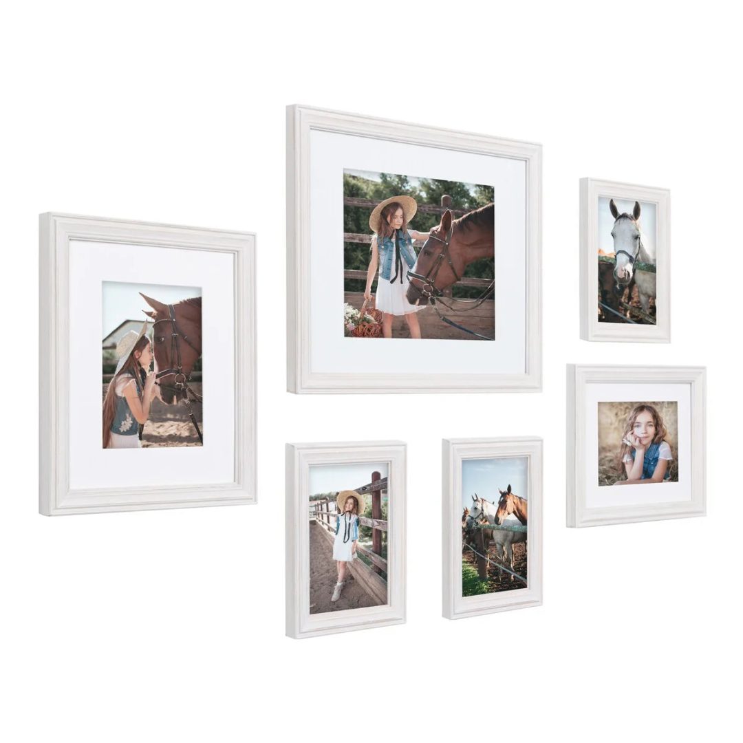 ZenVora Gallery Wall Frame Set, Multi-Piece Decorative Picture Frames for Photos, Artwork and Home Decor