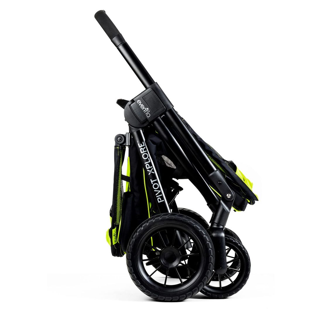 ZenVora 2-in-1 All-Terrain Baby Stroller Wagon with Canopy and Storage - Gray