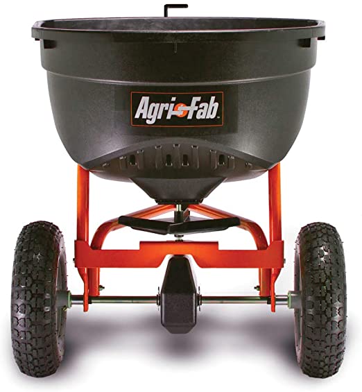 ZenVora 130-Pound Tow-Behind Broadcast Spreader