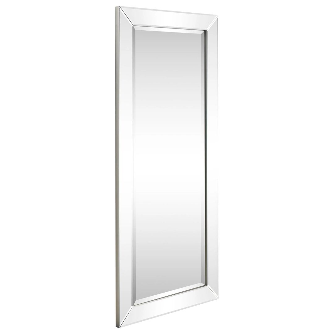 ZenVora Beveled Rectangular Clear HD Wall Mirror, Bathroom Vanity and Bedroom Mirror, 3 Sizes