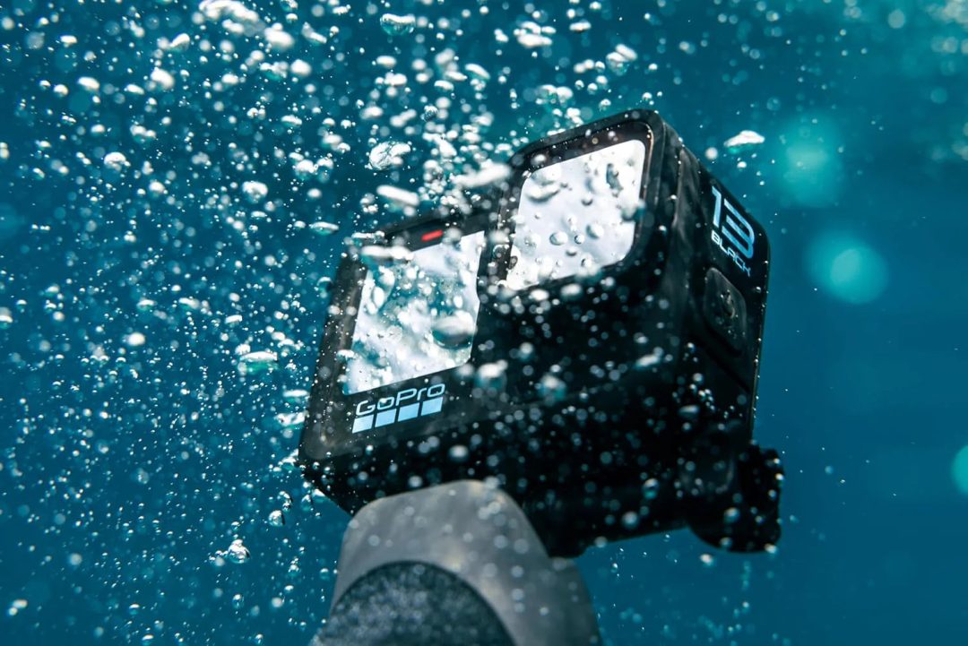 ZenVora Waterproof Action Camera, 5.3K 60FPS Video, 27MP Photos, Wide-Angle Lens Compatibility, Black