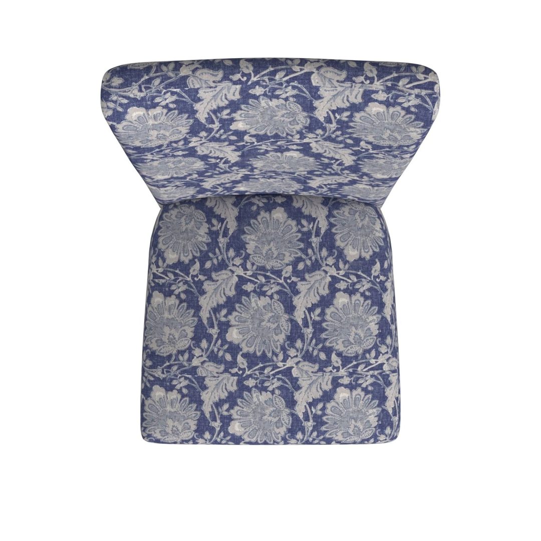 ZenVora Set of 2 Upholstered Medallion Dining Chairs, Comfortable Parsons Style Chairs for Kitchen and Dining Room