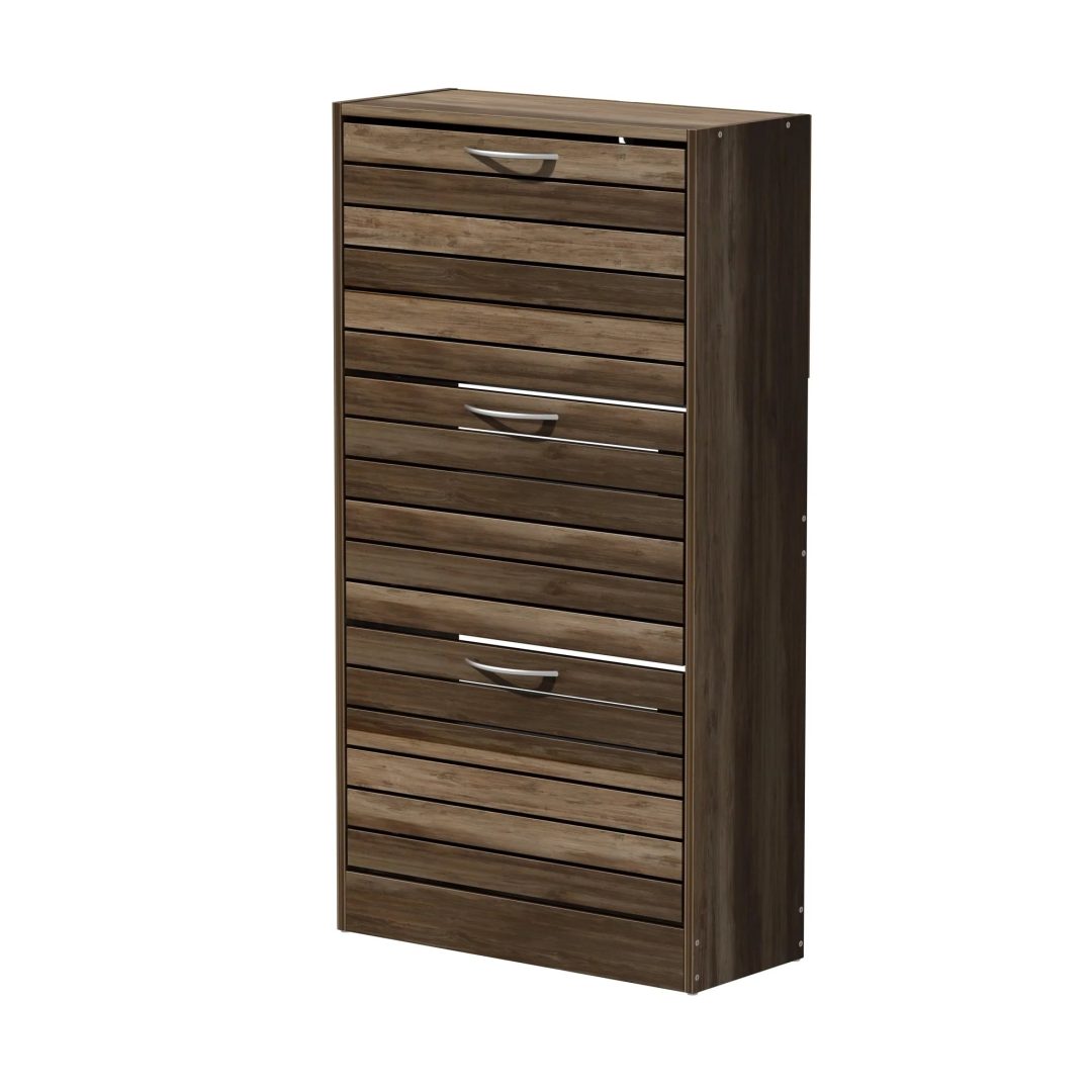 ZenVora Modern Shoe Storage Cabinet for Entryway and Hallway, Space-Saving Shoe Organizer