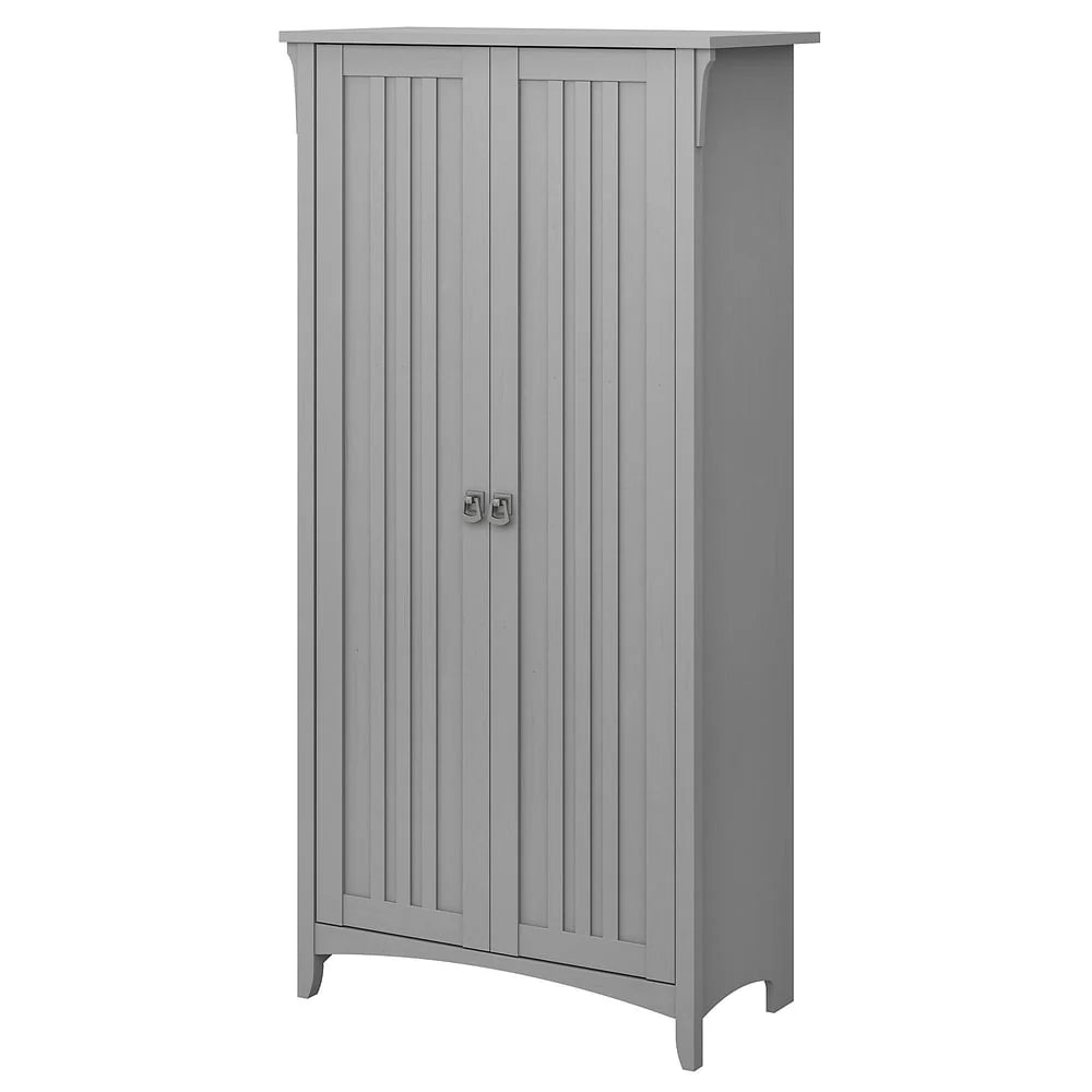 ZenVora Tall Storage Cabinet with Doors, Freestanding Shelving Organizer with Adjustable Shelves for Home, Office and Living Room