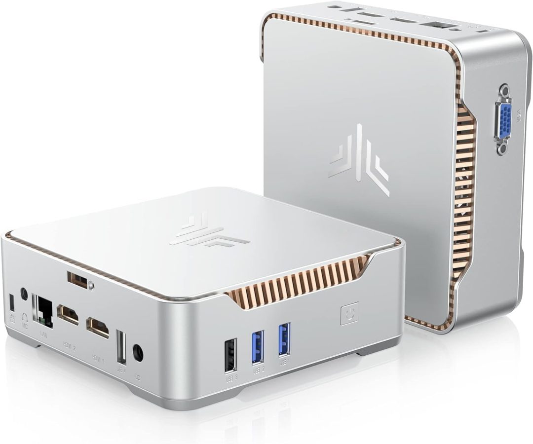 ZenVora Mini PC, 16GB RAM, 512GB M.2 SSD, Compact Mini Computer for Home, Office and Everyday Computing