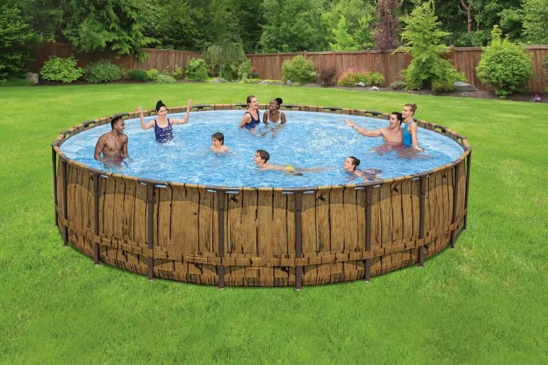 ZenVora 22' x 52" Round Above Ground Pool Set