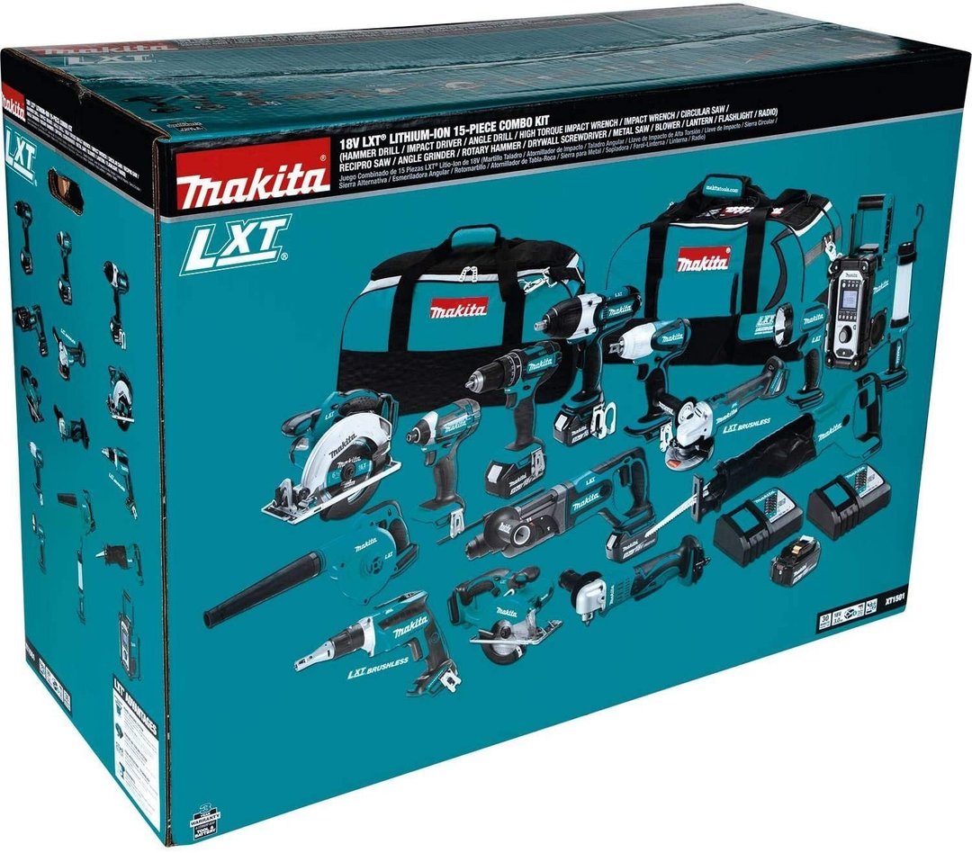 ZenVora 15-Tool Combination Kit with Charger