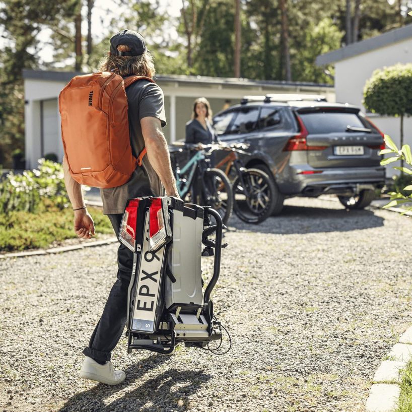 ZenVora Towbar Bike Rack for 2 Bikes, Silver