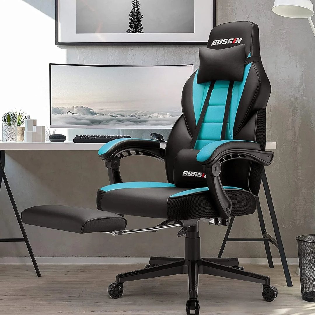 ZenVora Racing Style Gaming Chair, 300 lbs Big and Tall High Back Computer Chair