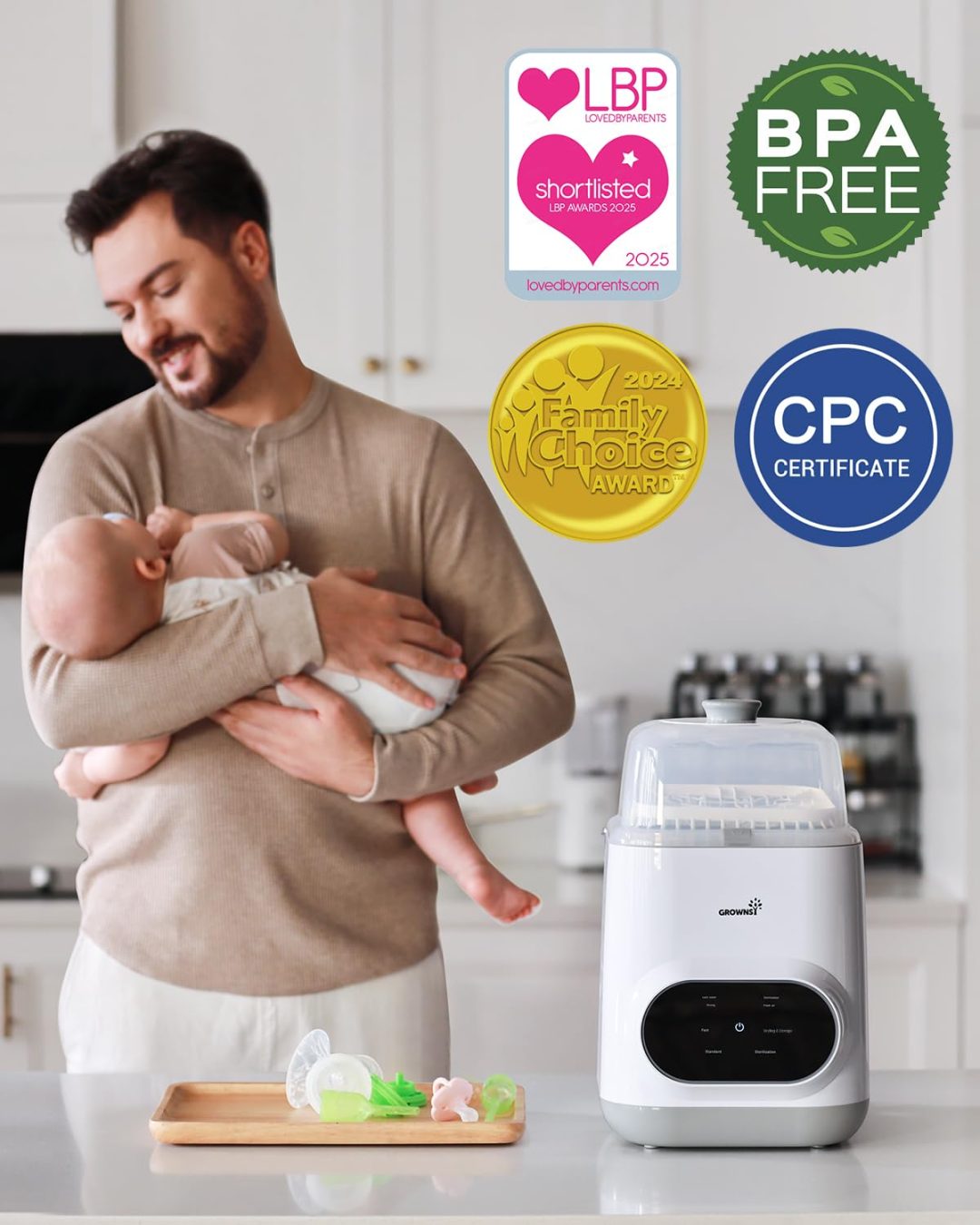 ZenVora All-in-One Baby Bottle Washer & Cleaner Pro