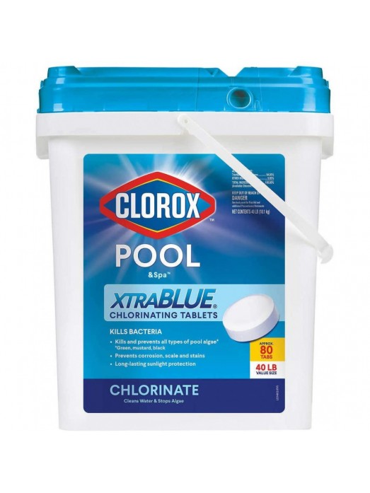 ZenVora 40 lb Pool Water Treatment - Algae Control, Bacteria Protection & Scale Prevention