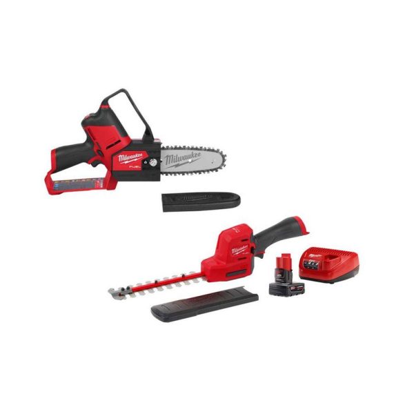 ZenVora 12V Brushless Cordless Pruning Saw – 8" Hedge Trimmer Kit with Battery