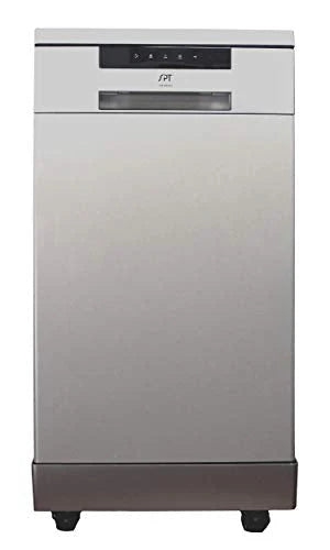 ZenVora 18-Inch Stainless Steel Portable Dishwasher
