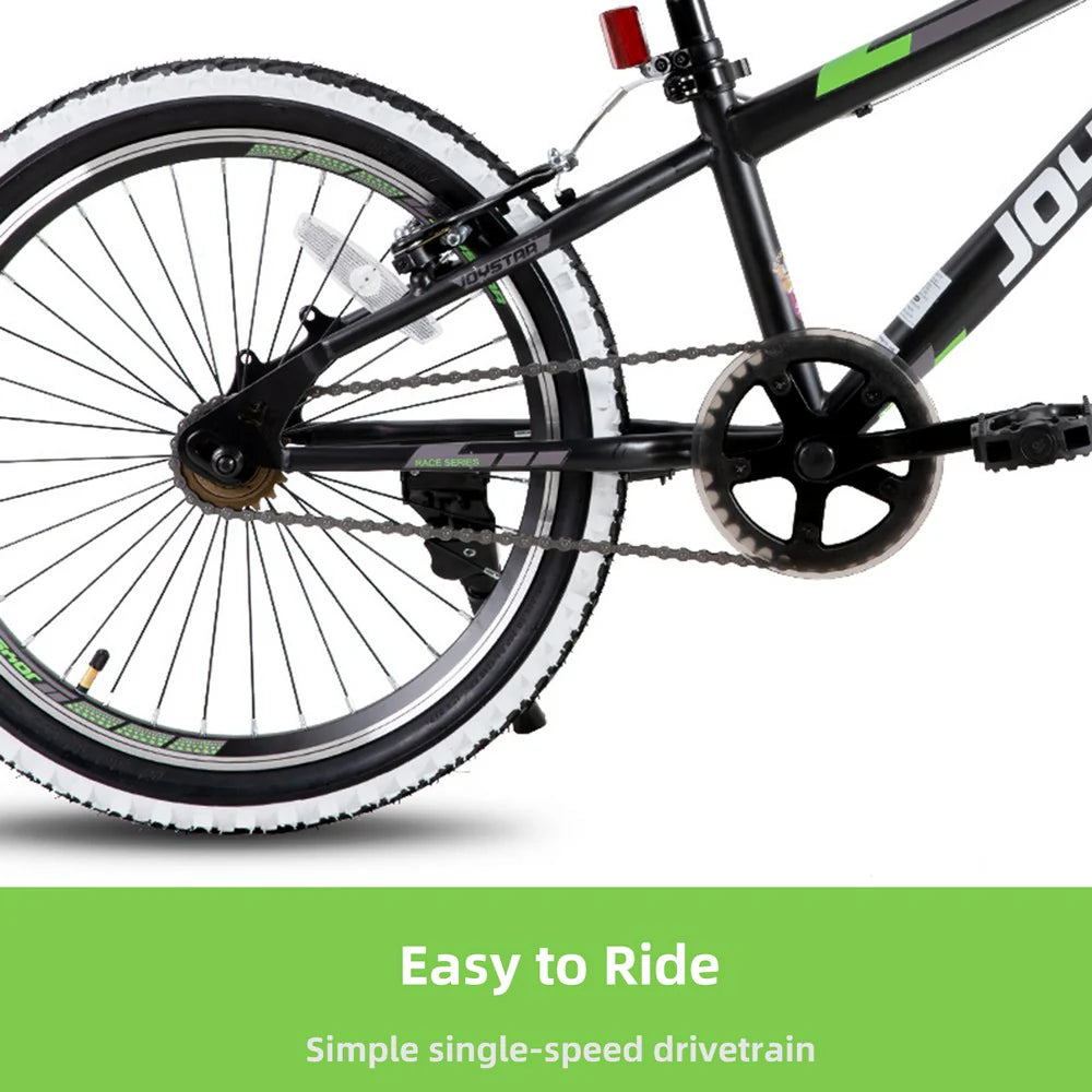 ZenVora 20-Inch/24-Inch Kids Mountain Bike, Single-Speed Bicycle