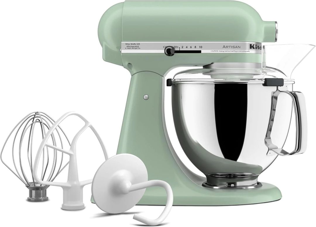 ZenVora 5-Quart Tilt-Head Stand Mixer, Electric Kitchen Mixer with Bowl, Multi-Speed Settings for Baking, Mixing and Food Preparation