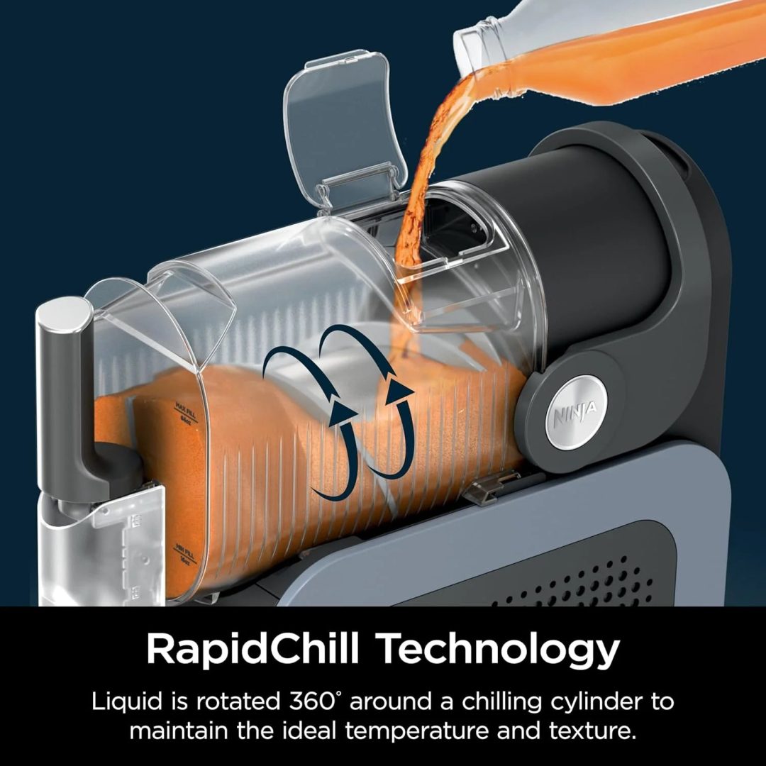 ZenVora 88 oz. Frozen Drink Machine – RapidChill Technology, 5 Preset Programs for Slushies & Cocktails