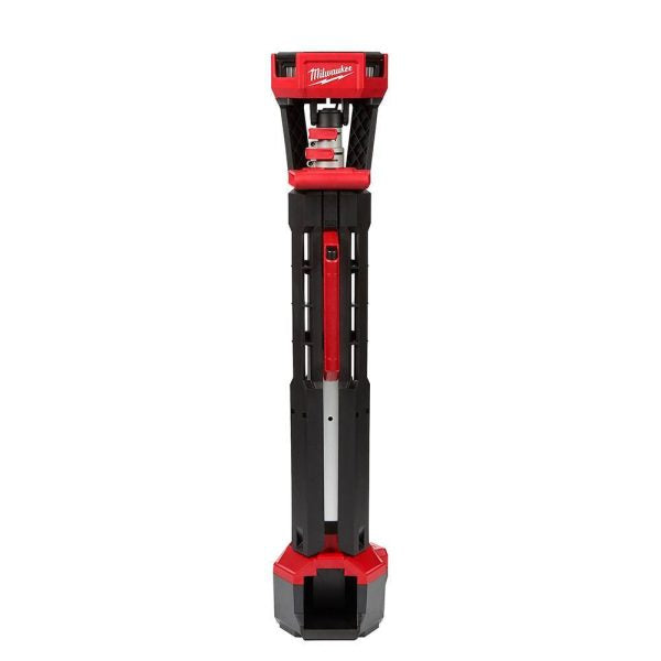 ZenVora 18V Cordless Rocket Tower Light – Dual Power LED Work Light with 2×6.0Ah Batteries