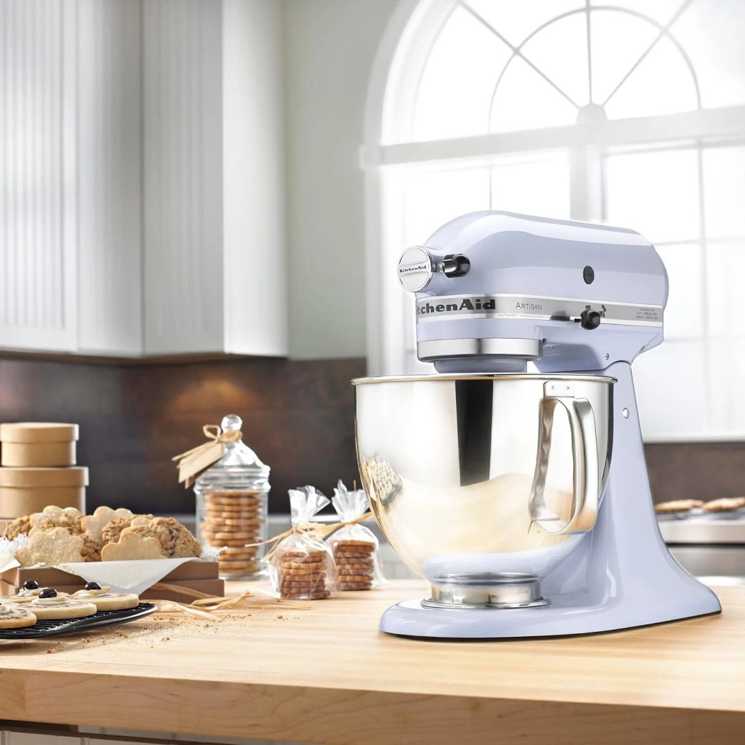 ZenVora 5-Quart Tilt-Head Stand Mixer, Electric Kitchen Mixer with Bowl, Multi-Speed Settings for Baking, Mixing and Food Preparation
