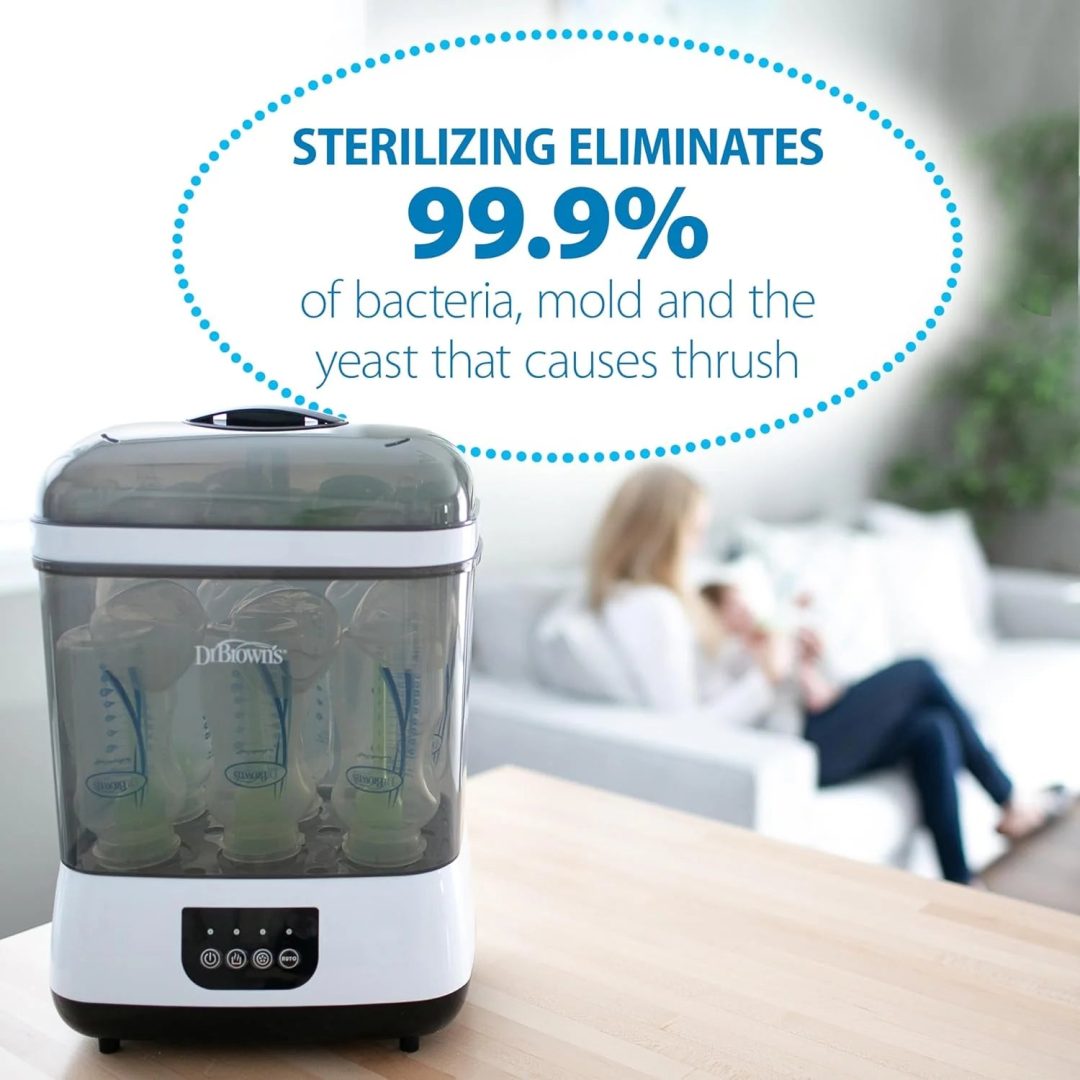 ZenVora All-in-One Baby Bottle Sterilizer and Dryer