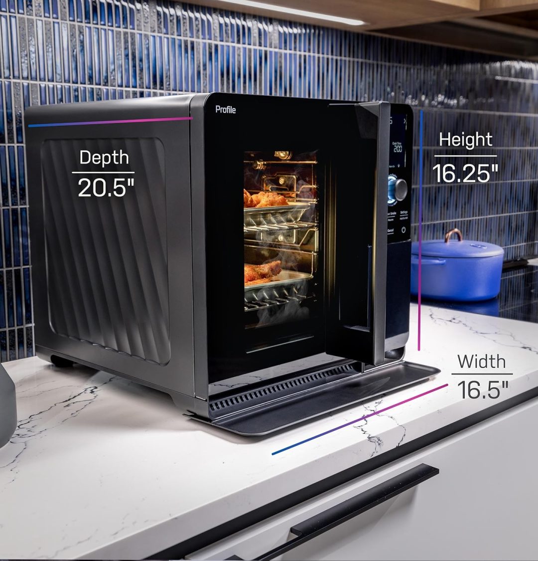 ZenVora Smart Indoor Pellet Smoker, Electric Countertop BBQ Smoker with Active Smoke Filtration, 5 Smoke Control Settings, WiFi Connectivity, Black