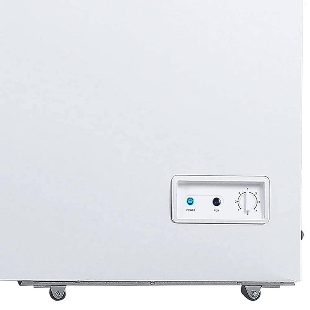 ZenVora 21.0 Cu. Ft. Chest Freezer with Double Doors - White with External Temperature Control