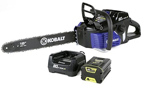 ZenVora 80V Cordless Chainsaw 18 Inch - Brushless Electric Chainsaw with Battery and Charger Included