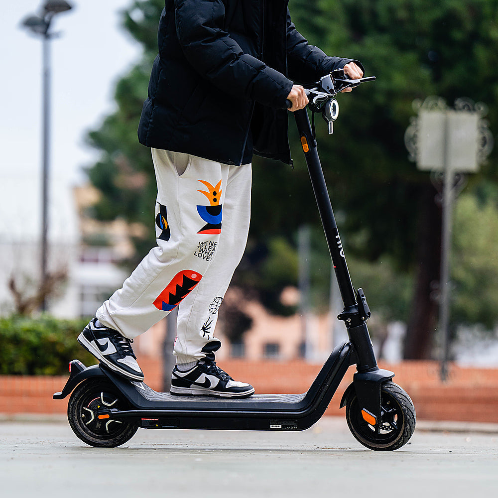 ZenVora Foldable Electric Kick Scooter, 31-Mile Range, 20 MPH, Black