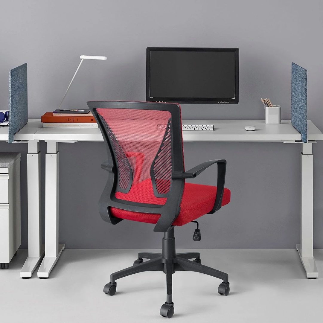 ZenVora Ergonomic Mesh Office Chair with Lumbar Support, Breathable Computer Desk Chair