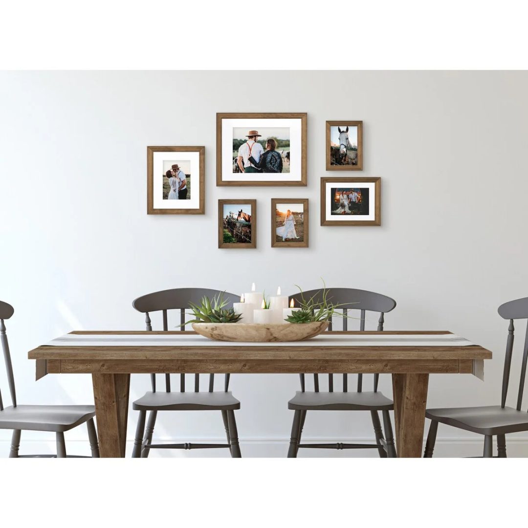 ZenVora Gallery Wall Frame Set, Multi-Piece Decorative Picture Frames for Photos, Artwork and Home Decor
