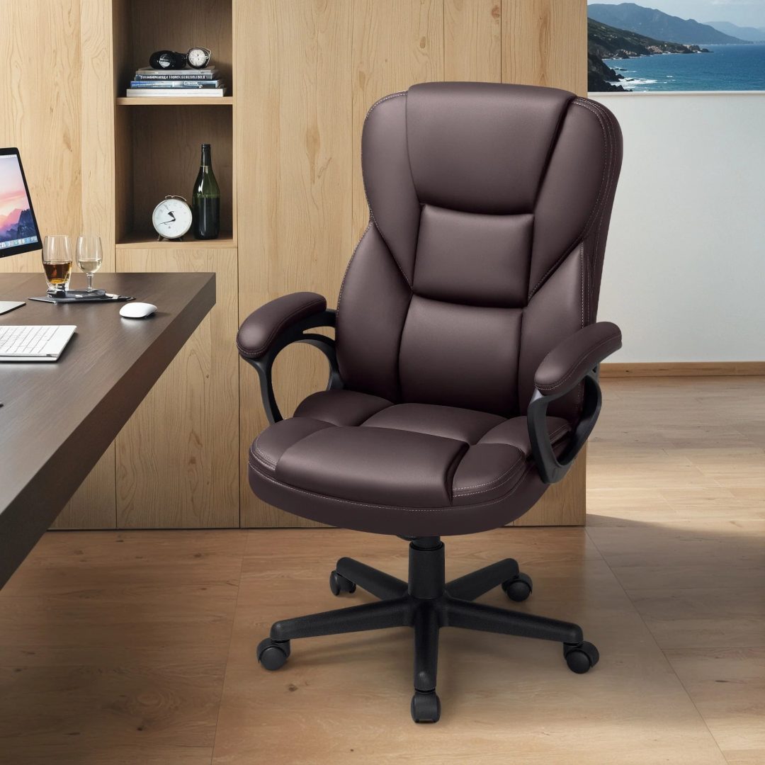 ZenVora High Back Executive Office Chair, Ergonomic Computer Desk Chair for Home and Office